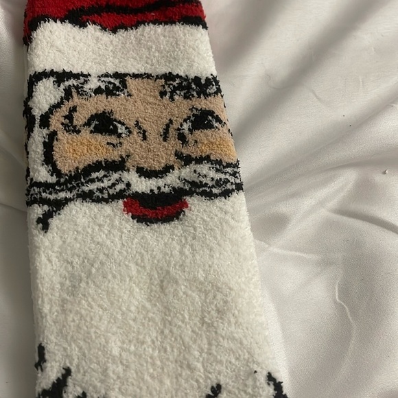 Wondershop Red and White Casual Socks Cozy Nordic Style - Picture 3 of 8